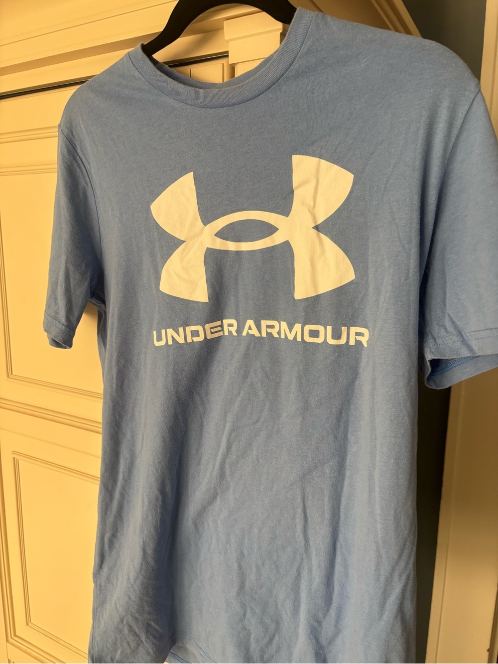 Under Armour Light Blue Short-Sleeve Logo Tee